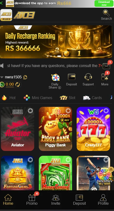 AJ03 Game App