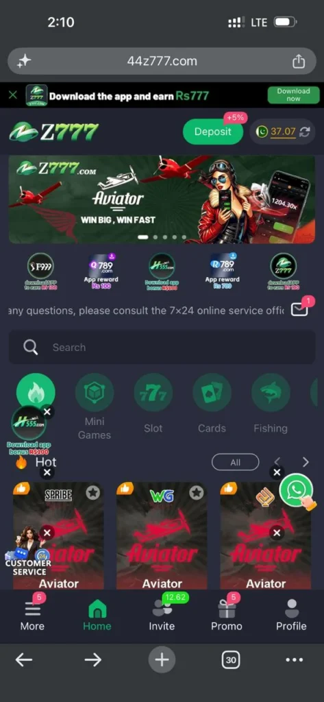 z777 game download